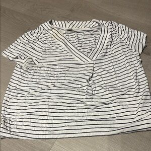 Old navy Striped V-Neck Women's Top